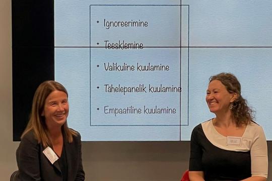 Urme Raadik ja Sille Jõgeva